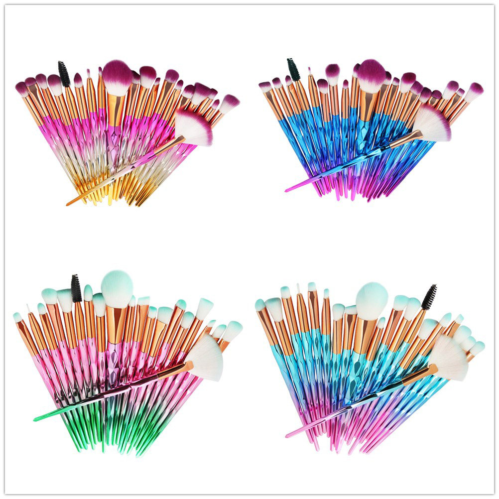 Beauty Makeup Gift Sets - 20-częściowy zestaw pędzli do makijażu premium,