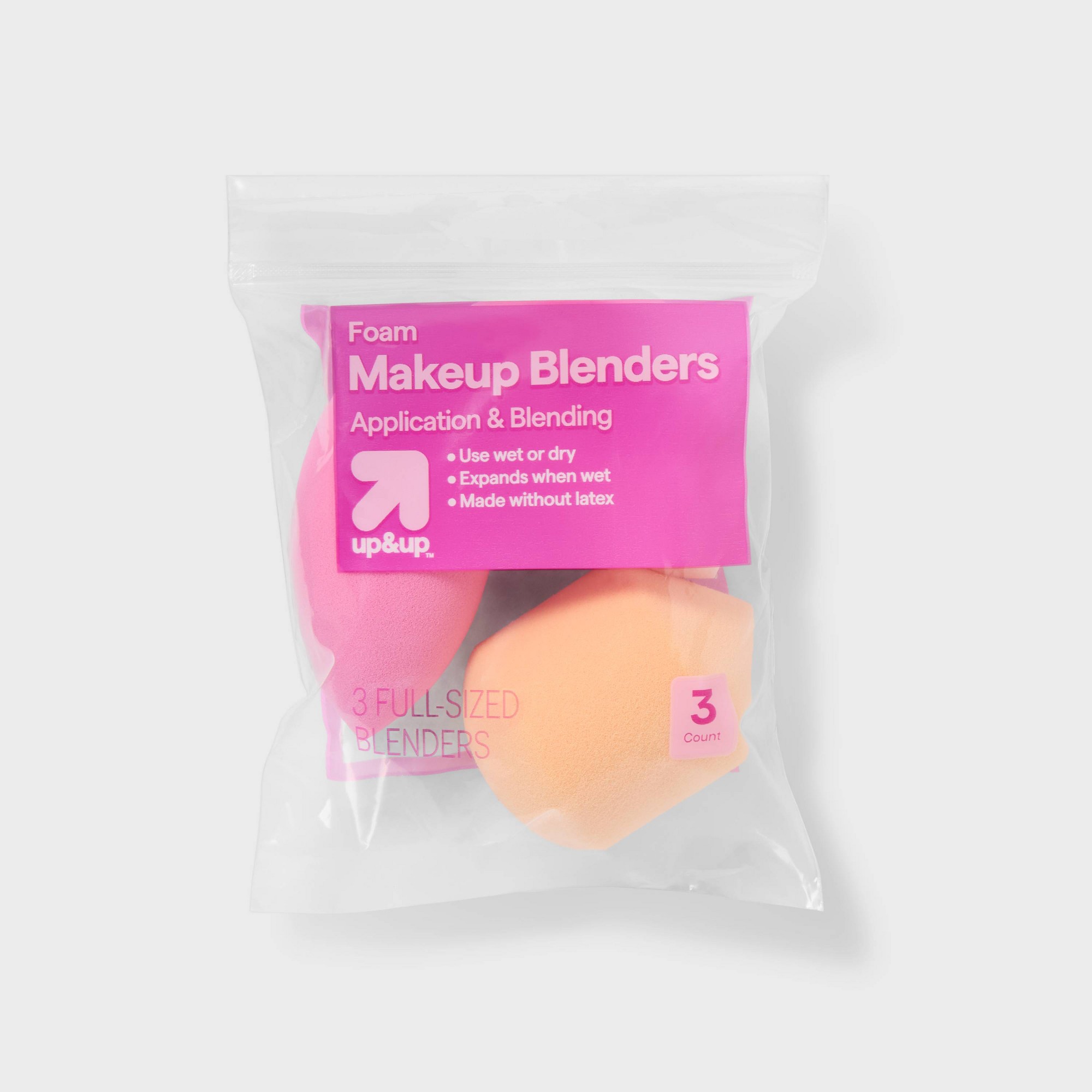 Cosmetic Sponge - Zestaw gąbek do makijażu 3ct o