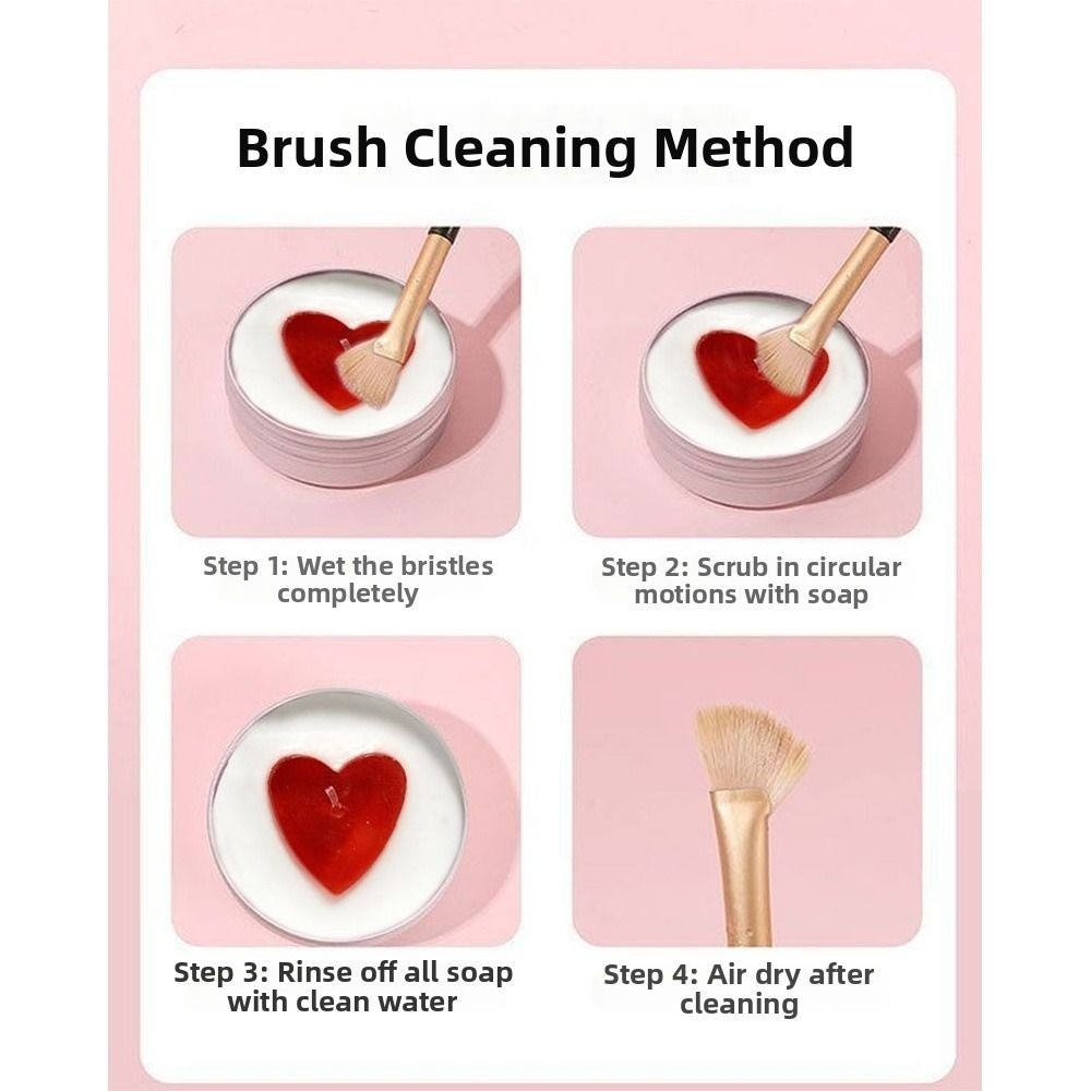 Cosmetic Sponge - Mydło do czyszczenia pędzli do makijażu