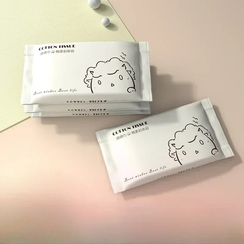Kiss Beauty Makeup Remover - Jednorazowe ręczniki do twarzy, miękkie suche
