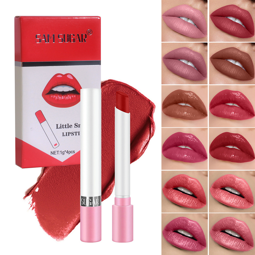 Zestaw szminek w kształcie pap – Beauty Makeup Gift Sets recenzja i cena