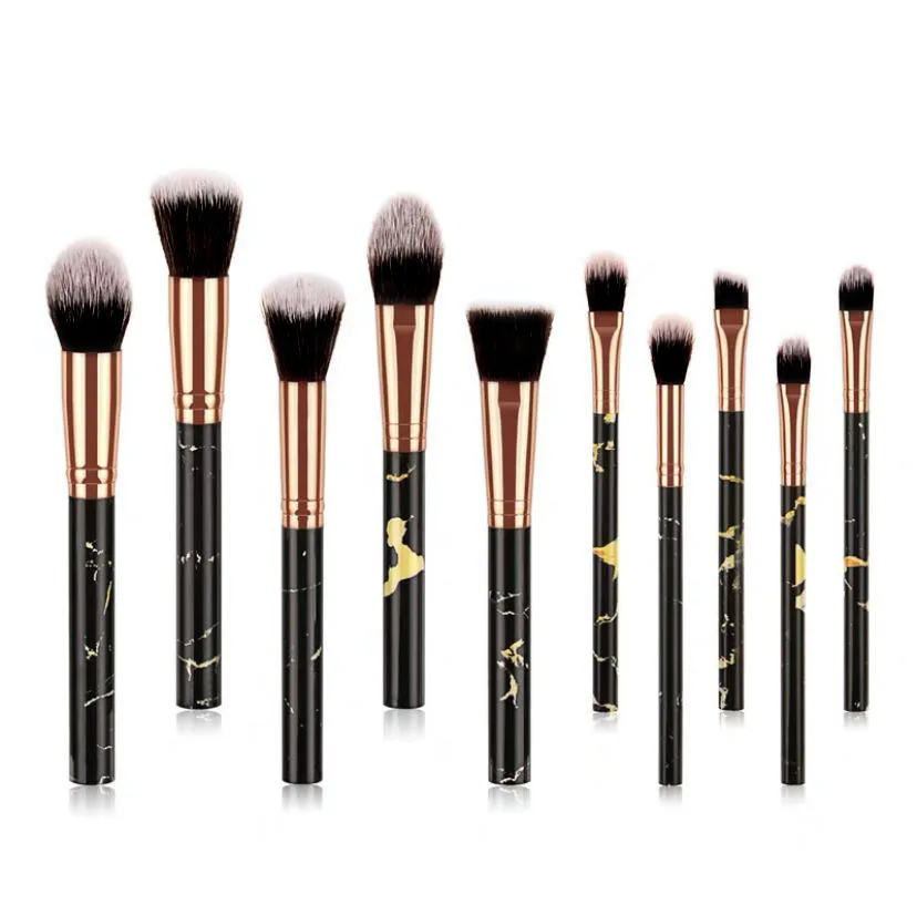 10 szt. marmurkowych pędzli do – Beauty Makeup Artist recenzja i cena