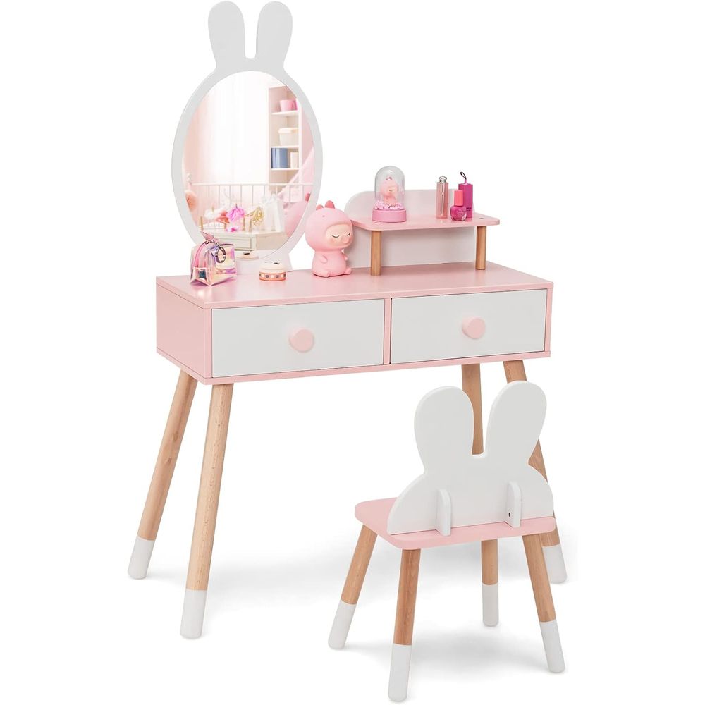 EY Kids Vanity, Drewniany zest – Beauty Makeup For Kids recenzja i cena
