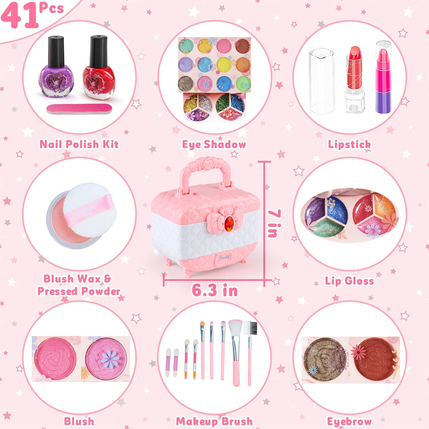 Zestaw zabawek do makijażu dla – Beauty Makeup For Kids recenzja i cena