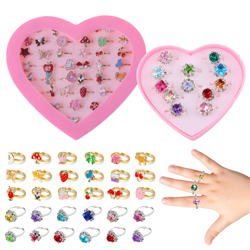 Pierścionki dla dzieci regulow – Beauty Makeup For Kids recenzja i cena