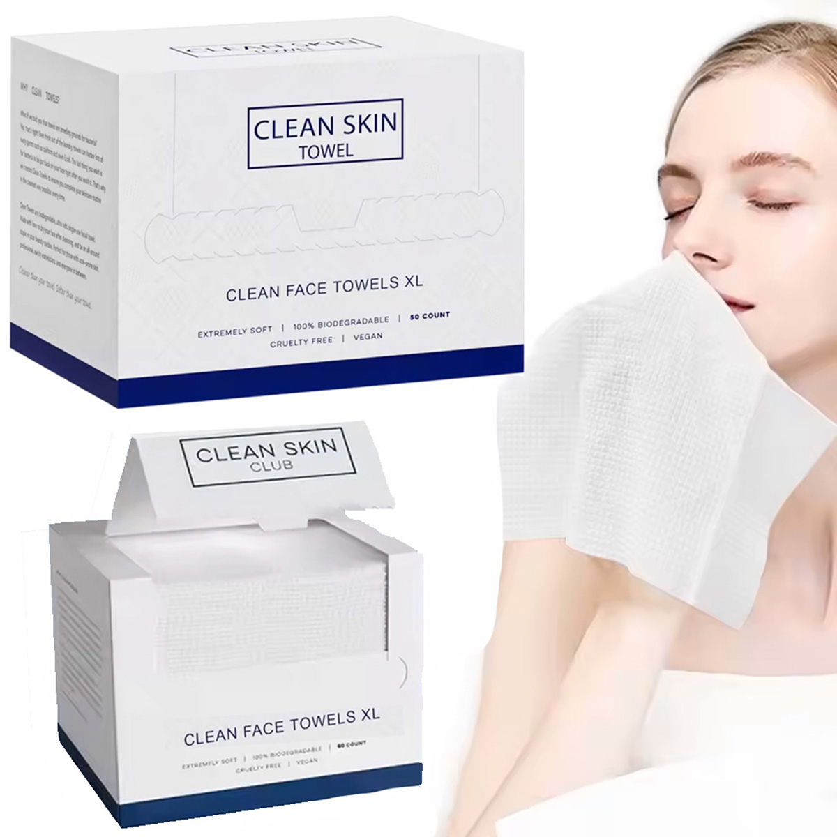 50 szt./pudełko Jednorazowe rę – Kiss Beauty Makeup Remover recenzja i cena